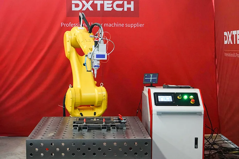 DXTECH представляет новейшую 6-осевую роботизированную машину для лазерной сварки волоконным лазером серии RW