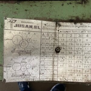 Лущильный станок JUSAN 1200