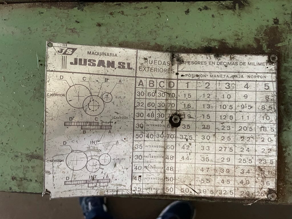 Лущильный станок Jusan 1200