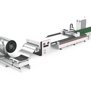Automatic Stainless Steel Coil Fed Laser Cutting Machine 1/2/3kW with Open Structure