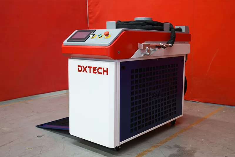 Новейшая машина для лазерной очистки DXTECH мощностью 1500 Вт, машина для удаления ржавчины, лазерная машина на продажу