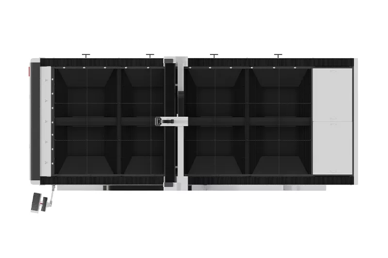Новый Дизайн, Большой Формат 2560FL 6KW Станок Для Лазерной Резки Листового Металла На Продажу