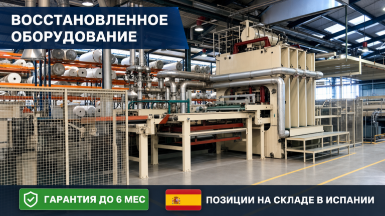 Б/У оборудование из Европы