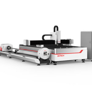 1/2/3kW Plate and Tube Laser Cutting Machine for 6m Steel Pipe Cutting